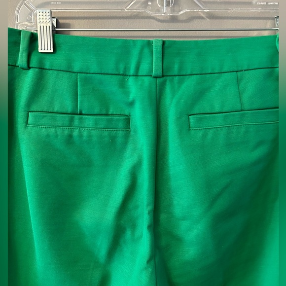 Kate Spade Margaux Cropped Pants, Lucky Green Size 6 - Picture 9 of 12